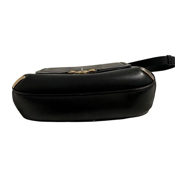 Gucci leather and gold metal shoulder bag - Picture 6 of 11